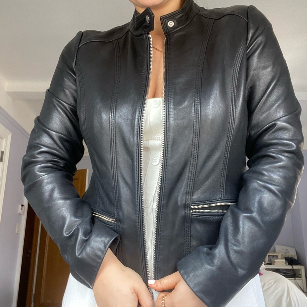 Michael Kors Leather Jacket